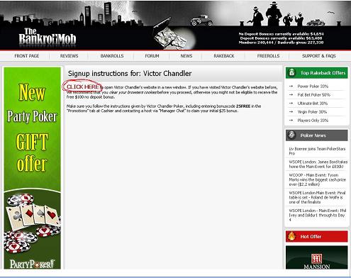 Victor chandler poker download games